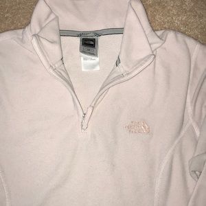 North face half zip pullover